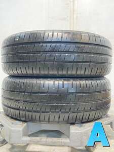 中古タイヤ サマータイヤ 2本セット 185/55R15 ダンロップ エナセーブ EC204