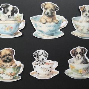 ペーパードール ドッグinカップ