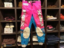 80’S 90’S MADE IN FINLAND FOX RACING MOTOCROSS PANTS SIZE 30 フィンランド製 フォックス モトクロス パンツ バイカー 蜘蛛の巣_画像1