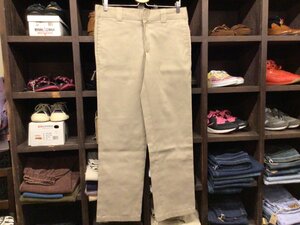 DICKIES FLEX SLIM FIT WORK PANTS SIZE 32 ディッキーズ フレックス スリム フィット ワーク パンツ カーキ