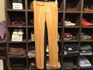 70’S UNKNOWN WHOLE PATTERN FLARE PANTS SIZE 30 総柄 フレア パンツ ポリエステル ロケットタロン
