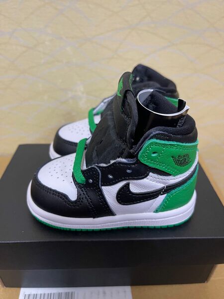 Nike TD Air Jd1 Retro High OG "Celtics/Black and Lucky Green"