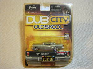 未開封品 JADA TOYS 1/64 「DUB CITY OLDSKOOL (2006 WAVE2) '57 BUICK (silver)」