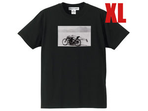 SPEED ADDICT フォトプリント T-shirt BLACK XL/黒indian motocycleインディアンモトサイクルヴィンセントブラックシャドウhrdヴィンテージ