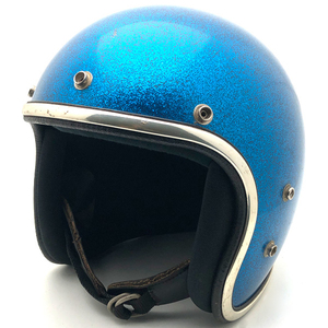 送料無料 ARTHUR FULMER AF40 BLUE METALFLAKE 60cm/アーサーフルマー青ブルービンテージヘルメットトライアンフvespabellベル500tx70sbuco