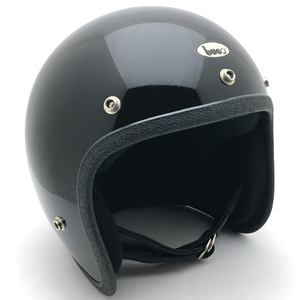 送料無料 Dead Stock 新品 箱付 BUCO BLACK 60cm/デッドストックnosブコ黒ブラックビンテージヘルメットチョッパーバイクendurogt国産旧車