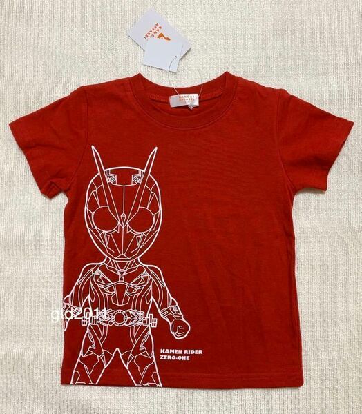 仮面ライダー◇ゼロワン◇半袖◇Tシャツ◇110◇赤