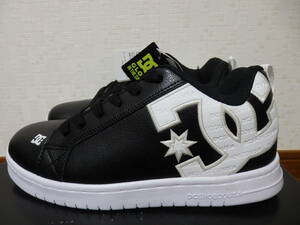  prompt decision * rare! limitation!! new goods unused DC SHOES DC shoes sneakers COURT GRAFFIK LITE 27.5cm black white 