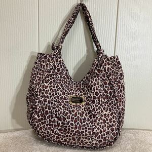 150 MARC BY MARC JACOBS マーク バイ マークジェイコブス レオパード柄 ビッグ トートバッグ マザーズバッグ ヒョウ柄 30904AAB