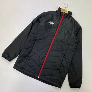 184 New Balance New balance Zip выше длинный рукав нейлон жакет Wind брейкер отражатель Logo размер 160 с хлопком 30915J