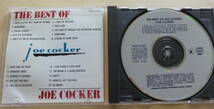 ジョー・コッカー ベスト The Best Of Joe Cocker CD 　_画像4