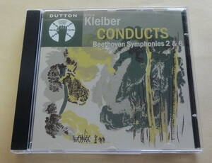 Erich Kleiber CONDUCTS Beethoven Symphonies 2 & 6 CD エーリヒ・クライバー　ベートヴェン