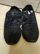 adidas アディダス オリジナルス　メッシュスニーカー　DEERUPT RUNNER　24.5cm　ブラック　adidas originals_画像2