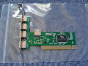  new goods unused? USB enhancing PCI CARD 4 + 1 PORT junk treatment 