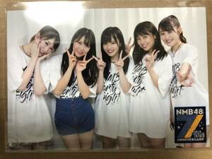 NMB48 山本彩 3 LIVE COLLECTION 2017 先着購入特典 生写真 白間美瑠 吉田朱里 沖田彩華 川上礼奈