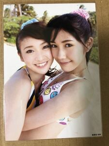 AKB48 ポニーテールとシュシュ 新星堂特典 生写真 渡辺麻友 大島優子 店舗特典 水着
