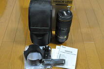 極上品 Nikon ニコン AF-S NIKKOR 70-200mm f/2.8E FL ED VR 元箱・ケース等付属品全てあり フルサイズ対応 Fマウントレンズ 新品同様_画像1