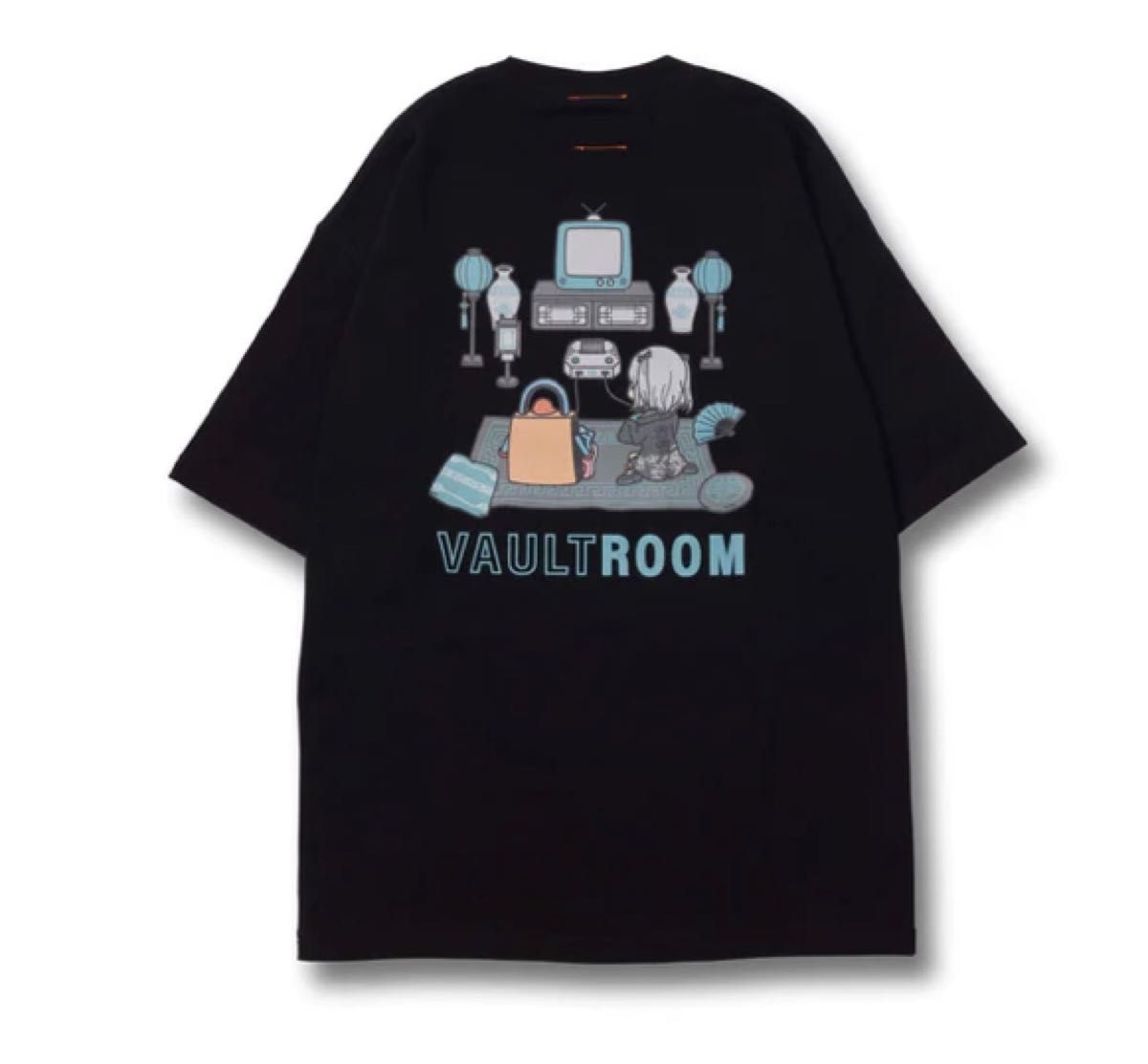 新品未使用 サイズXL】VR × TORORO TEE / BLK vaultroom × 猫麦とろろ