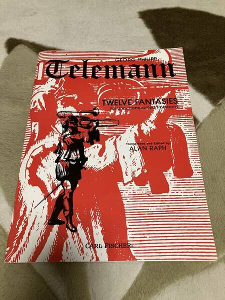 Telemann,G.P. テレマン 12 Fantasies (Solo) (Raph) 12の幻想曲 商品コード:0532045100 出版社: Carl Fischer（カール・フィッシャー）