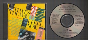 即決 送料込み That's The Way I Feel Now / A Tribute To Thelonious Monk セロニアスモンクに捧ぐ 輸入盤CD Donald Fagen Todd Rundgren