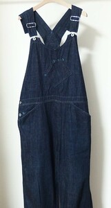 POST O'ALLS OVERALLS Post Overalls x WAREHOUSE Warehouse BEAMS PLUS 20 anniversary special order Denim overall M