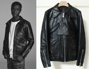 A LEATHER エーレザー ALM2103 MUSIC JACKET レザー ミュージック ジャケット 46 黒 Winchester ウィンチェスター型