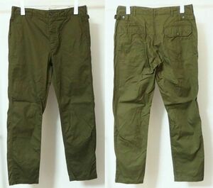 17SS Engineered Garments エンジニアードガーメンツ Ground Pant 7oz Cotton Twill グラウンド パンツ 34