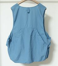 19SS Engineered Garments エンジニアードガーメンツ Fowl Vest Acrylic Coated Nylon Taffeta フォウル ベスト M_画像2