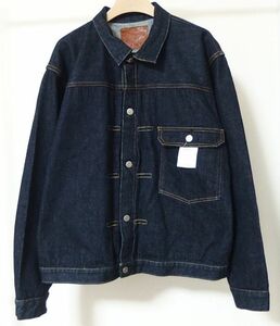 LENO リノ H-JJ003 BRENDA BIG TRUCKER JACKET 1st T BACK デニム ジャケット Gジャン 03 インディゴ