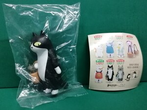 ハチワレ　口苗的菜市場　賓士猫　Meow Meow Market　夥伴玩具　Ms.Cat　黒白猫　ネコ　猫　フィギュア　内袋未開封