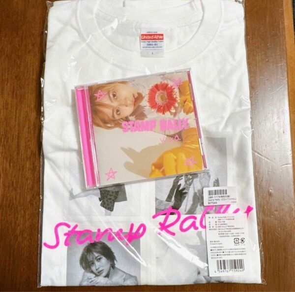 【早い者勝ち！】 有華 Stamp Rally CD+Tシャツ(L) セット