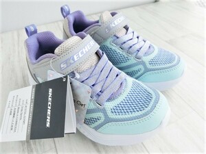 【未使用訳あり】 SKECHERS スケッチャーズ SNAP SPRINTS キッズスニーカー GYMT 左17cm 右18cm 【0080】