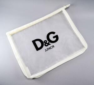 dgp5wh 新品未使用 D&G ディーアンドジー メッシュポーチ。