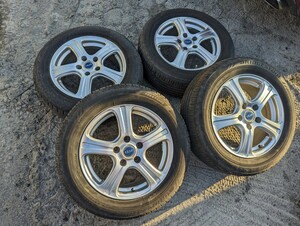 FEID　TOYOTA　SAI　タイヤ付きホイール　16×6J+38 PCD 114.3 205/60R16 16インチ　BRIDGESTONE