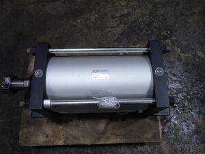 se.*f885V large SMC air cylinder CDS1 series CDS1LN200-300-DCV011 auto switch attaching . moving tie rod type unused ④