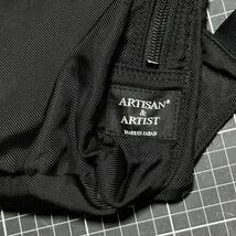 ARTISAN&ARTIST『アルティザン＆アーティスト』日本製・ショルダーバッグ ウエストバッグ_画像2