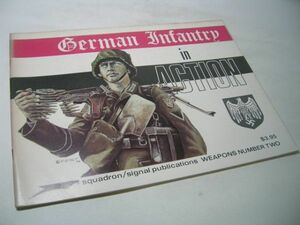 SK001 洋書 German Infantry in action WEAPONS NO.2