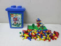 (79)♪LEGO レゴ 4267 基本セット 青いバケツ ブロック 全重量1kg以上_画像1