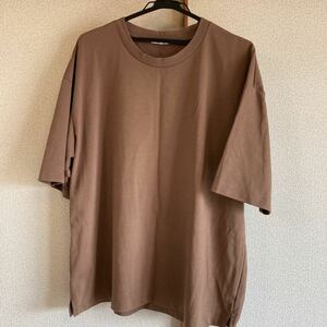 メンズ　半袖　Tシャツ GU XLサイズ　ベージュ