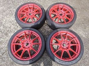 ウエッズスポーツ SA・25R　17インチ×7.5J　+45　 5H114.3　NANKANG SPORTNEX AR-1　215/40ZR17