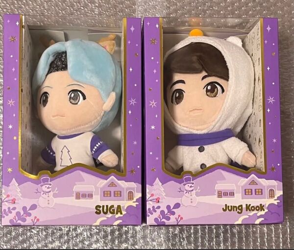 BTS タイニータン ぬいぐるみ ユンギ ジョングク ヤンコチ