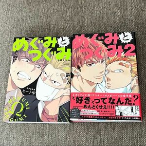 【送料込&匿名配送】めぐみとつぐみ 1,2巻セット BL S井ミツル