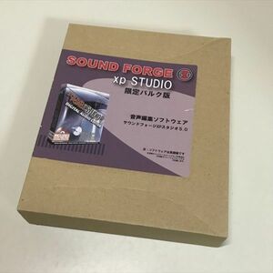 Z8826 ◆SOUND FOEGE XP STUDIO 限定バルグ版 Windows PCソフト