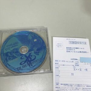 Z9140 ◆YsⅥ イース6 ナピシュテムの匣 ディスクのみ Windows PCゲームソフト