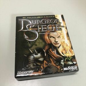 Z9168 ◆マイクロソフト　ダンジョンシージ　DUNGEON SIEGE　Windows PCゲームソフト
