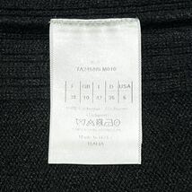 【E1730】Christian Dior クリスチャン ディオール《最高級カシミヤ100%！》BEE刺繍入り チュニック ニット 黒 F38 セーター 深スリット！_画像7