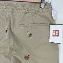 POLO RALPH LAUREN(ポロラルフローレン) CLASSIC FIT アロハ柄刺繍 チノショー 中古 古着 0704_画像5