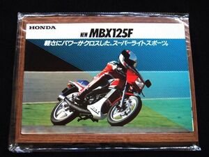 ホンダ　ＭＢＸ１２５Ｆ　１９８３年？　希少カタログ・美美品・送料込み