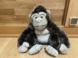 2109 とても美しいです■リアルな猿のぬいぐるみ■ チンパンジー　ビッグサイズ 45 cm x 40 cm
