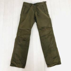 k0479 superior article MARGARET HOWELL Margaret Howell pants cotton . pocket strut Army green simple tei Lee casual 